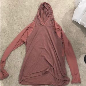 North face Pink athletic hoodie